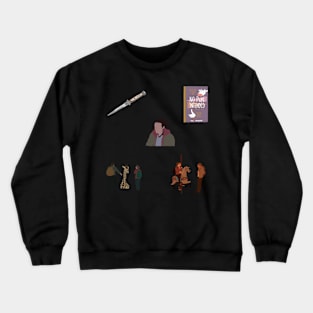 Immune sticker set Crewneck Sweatshirt